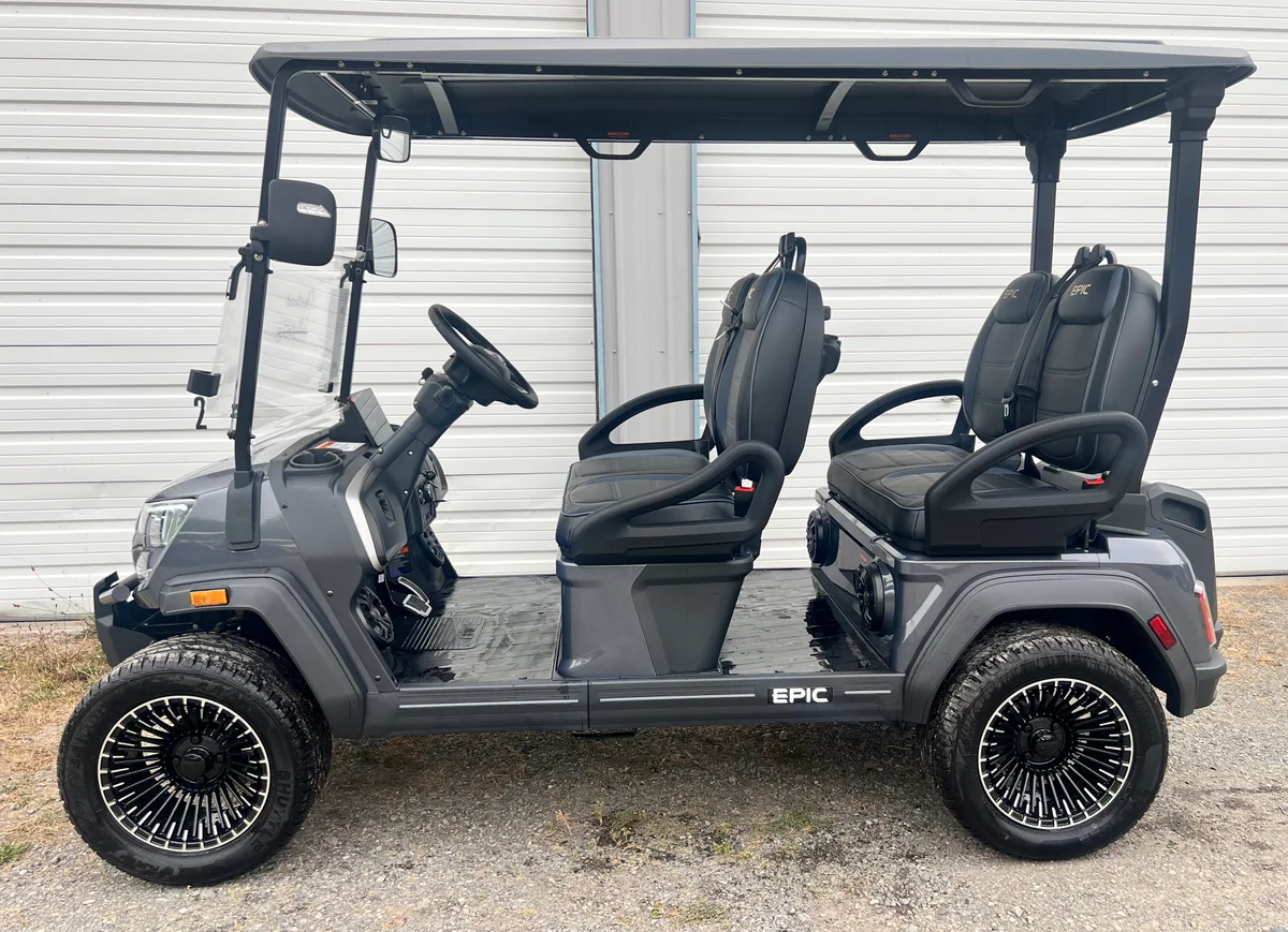 2026 Epic Carts E40FX Metallic Charcoal thumb 2