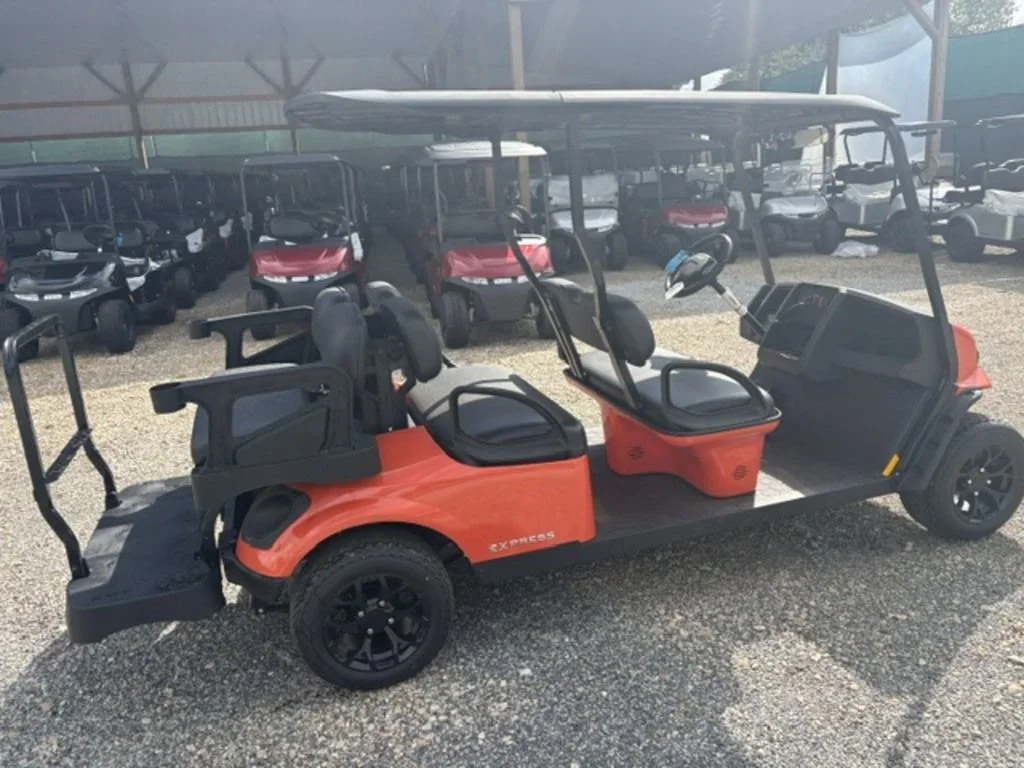 2026 E-Z-GO Express 6 Valor S 48V Orange thumb 4
