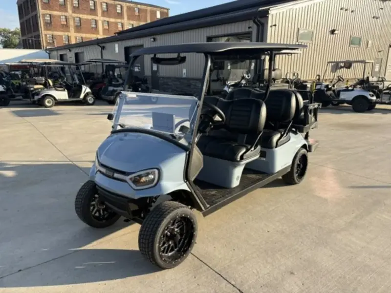 2027 E-Z-GO Express 6 Touring ST 13.5 Gas Ocean Grey photo 1