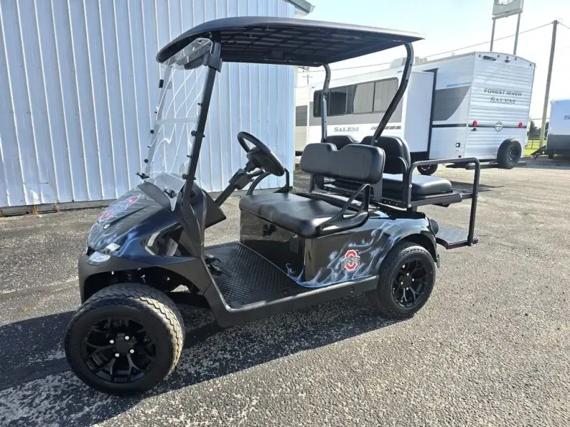 2027 E-Z-GO RXV 4 Valor S + 13.5 Gas Black thumb 1