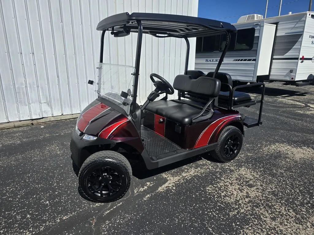 2027 E-Z-GO RXV 2 Valor S 13.5 Gas Inferno Red photo 1