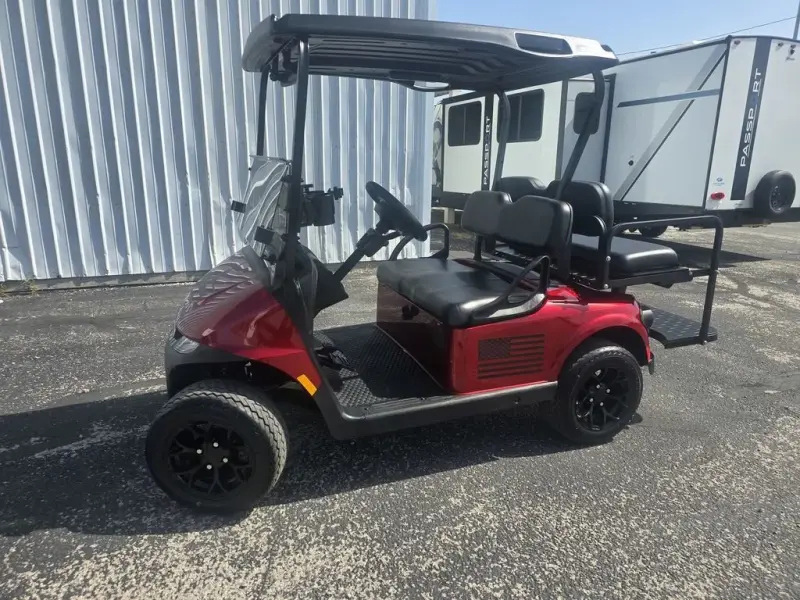 2026 E-Z-GO RXV 2 Valor S + EX1 Sport Inferno Red photo 1
