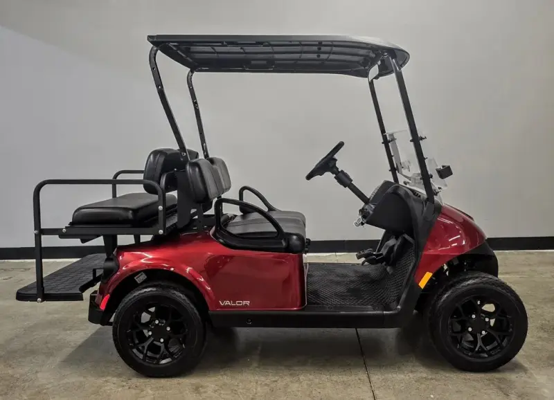 2027 E-Z-GO RXV 2 Valor S + 13.5 Gas Inferno Red photo 1