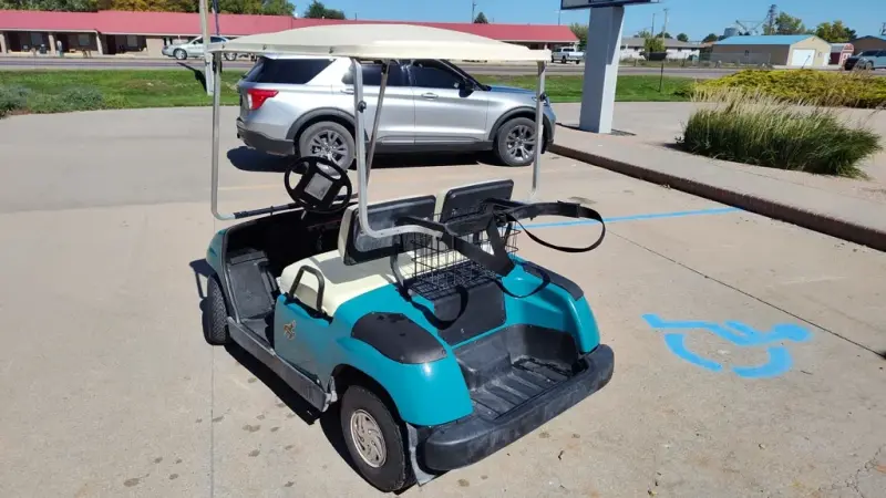 1997 Yamaha G16A Golf Car thumb 3