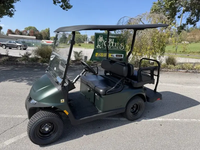 2027 E-Z-GO RXV 4 Valor S 13.5 Gas Matte Green thumb 2