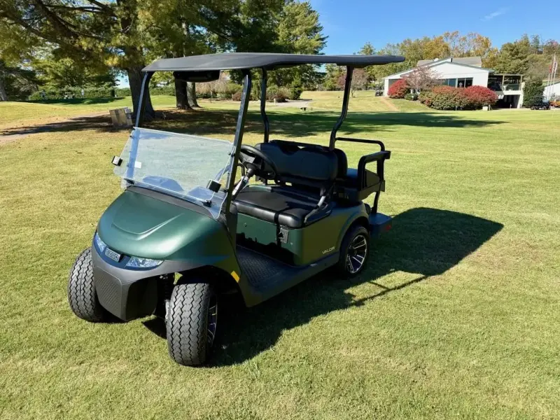 2026 E-Z-GO RXV 4 Valor S + 48V Matte Green thumb 3