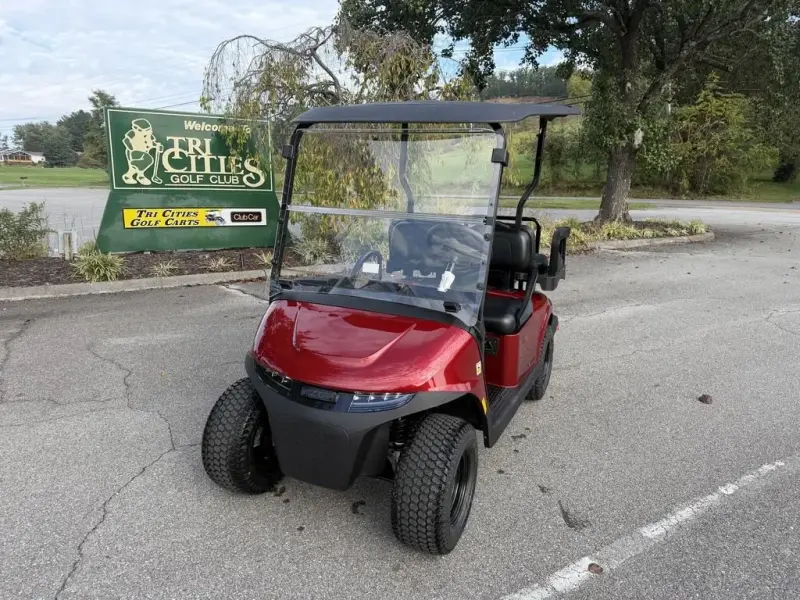 2027 E-Z-GO RXV 4 Valor S 48V Inferno Red photo 1