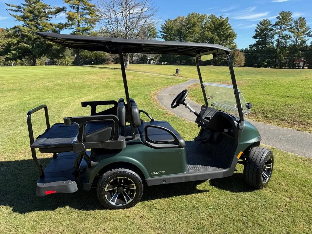 2026 E-Z-GO RXV 4 Valor S + 48V Matte Green thumb 4