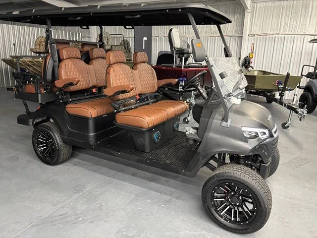 2026 Verdi Aspen S6 Lithium Golf Cart Matted black photo 1