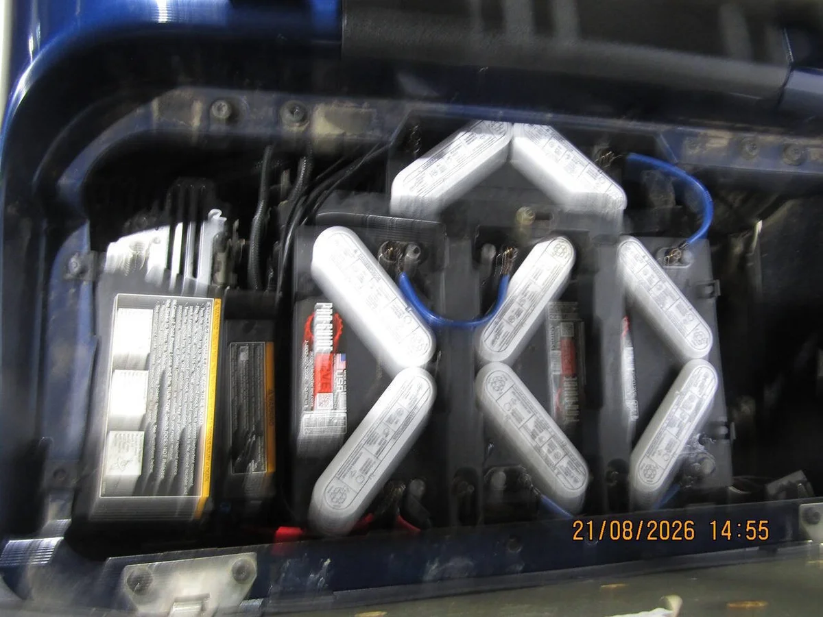 2020 E-Z-GO RXV Stock  golf cart thumb 3