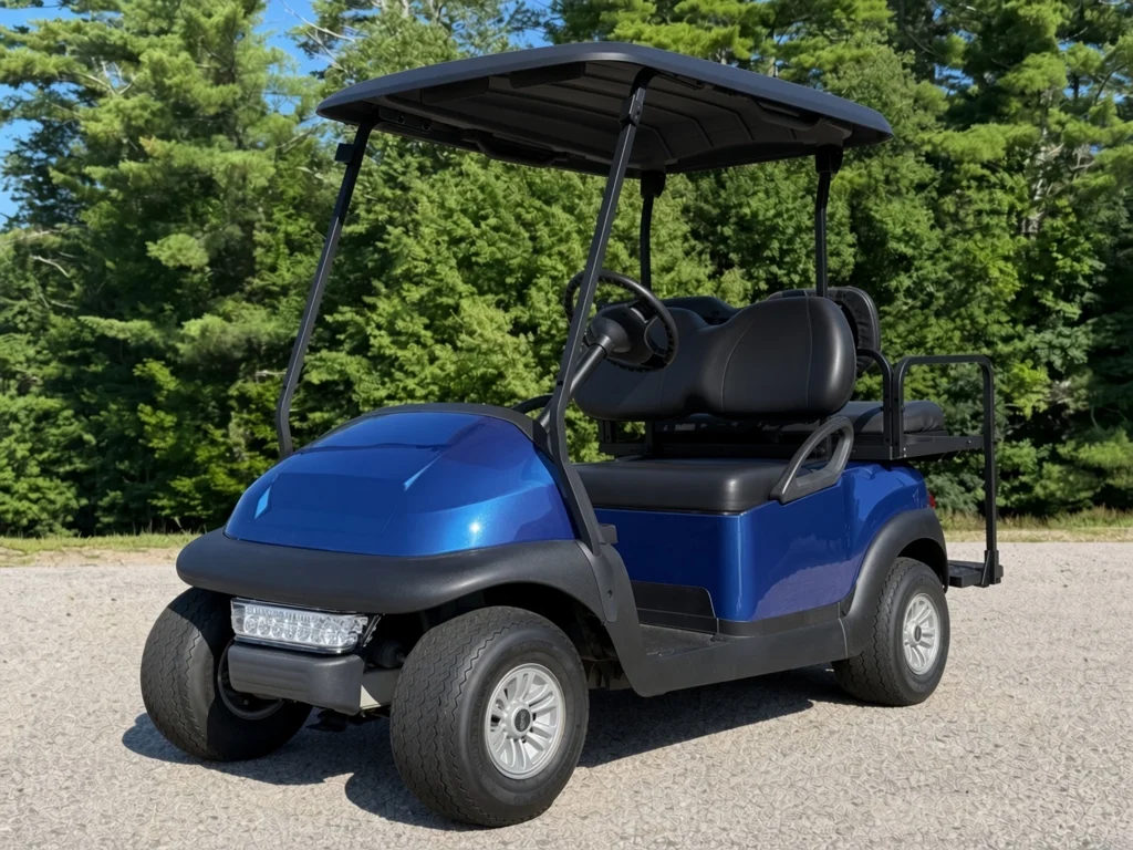 2018 Club Car End of Summer special! Like new NRTG Dark Blue on thumb 4