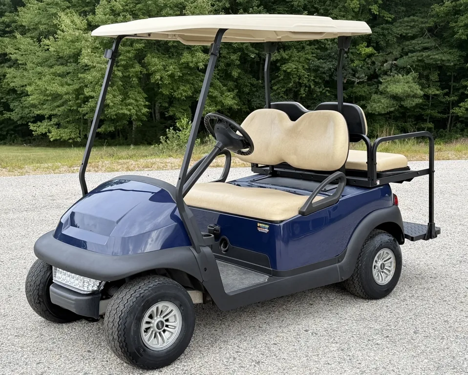 2018 Club Car End Of Summer Special! Like New Ready To Go! Navy thumb 4