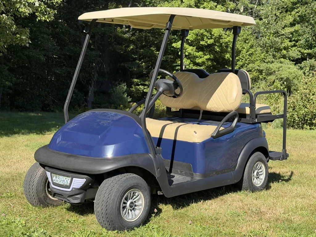 2018 Club Car End Of Summer Special! Like New RTG Navy Blue Club thumb 2