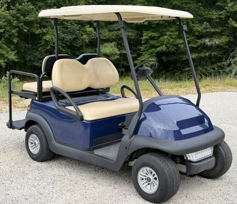 2018 Club Car End Of Summer Special! Like New Ready To Go! Navy thumb 1