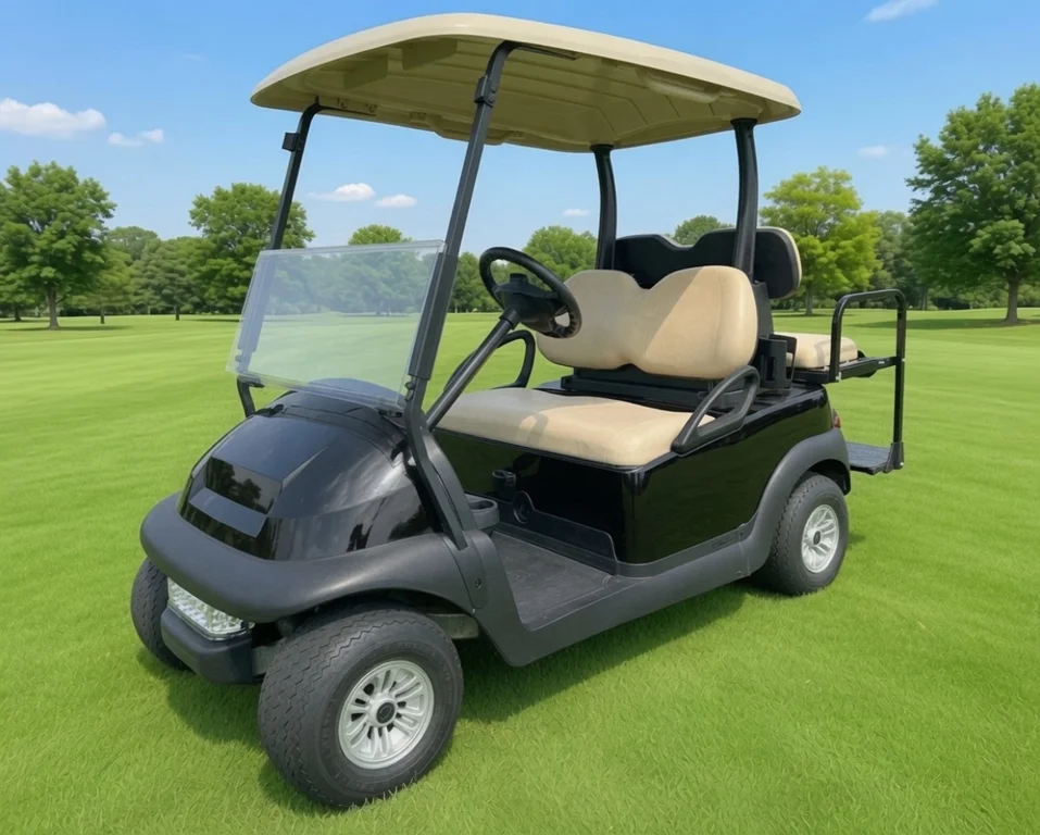 2018 Club Car End of Summer special! Like new RTG Black Club Car thumb 2