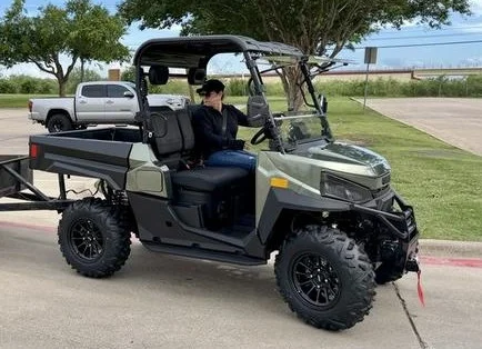 2026 Campus EV Model E1 4X4 72V Lithium Utility Vehicle Electric thumb 3