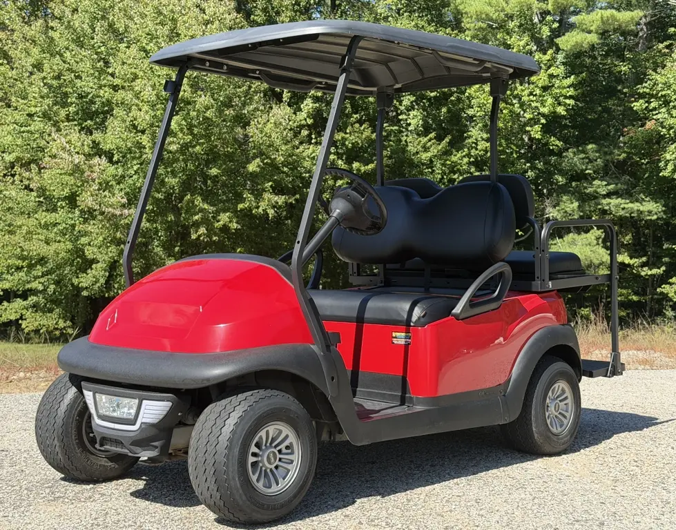 2018 Club Car End Of Summer Special! Like New NRTG Red Club Car thumb 3