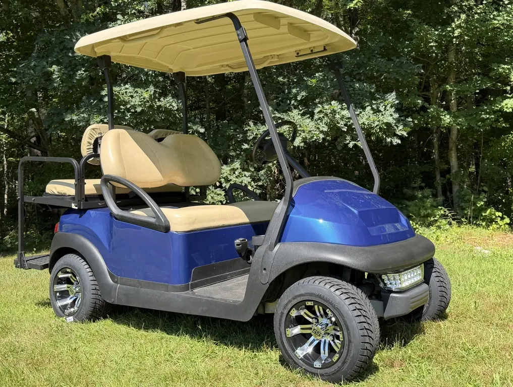 2018 Club Car End of Summer special! Like new NRTG Navy Blue Pre thumb 4