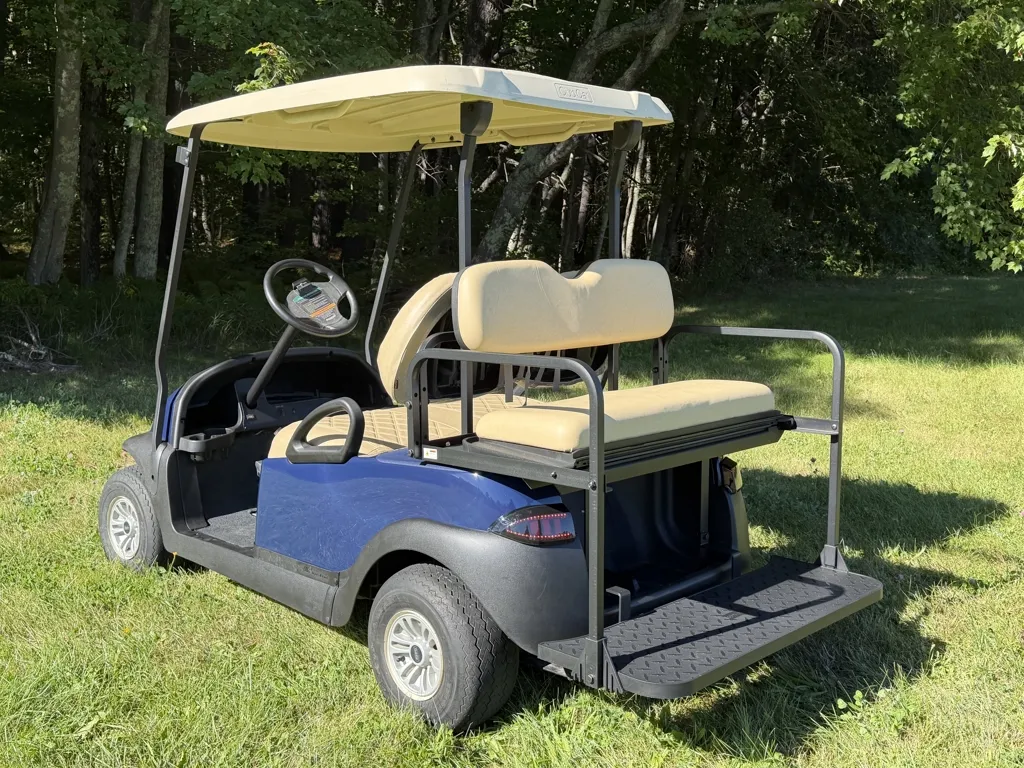 2018 Club Car End Of Summer Special! Like New RTG Navy Blue Club thumb 4