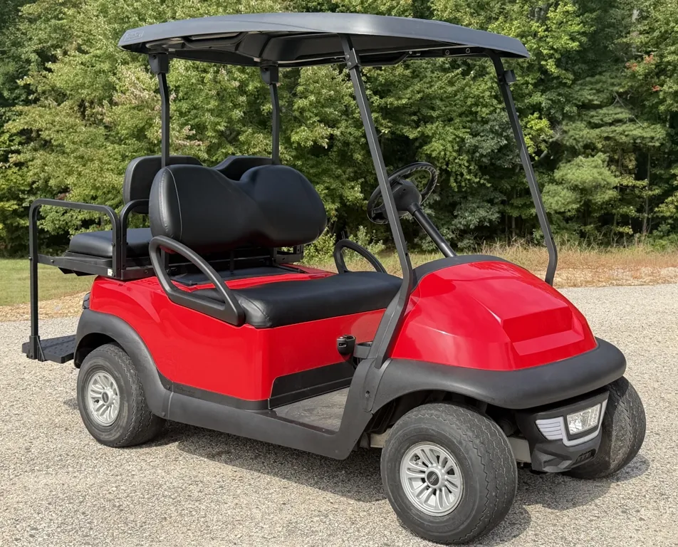 2018 Club Car End of Summer special! Like new RTG Red Club Car P thumb 3