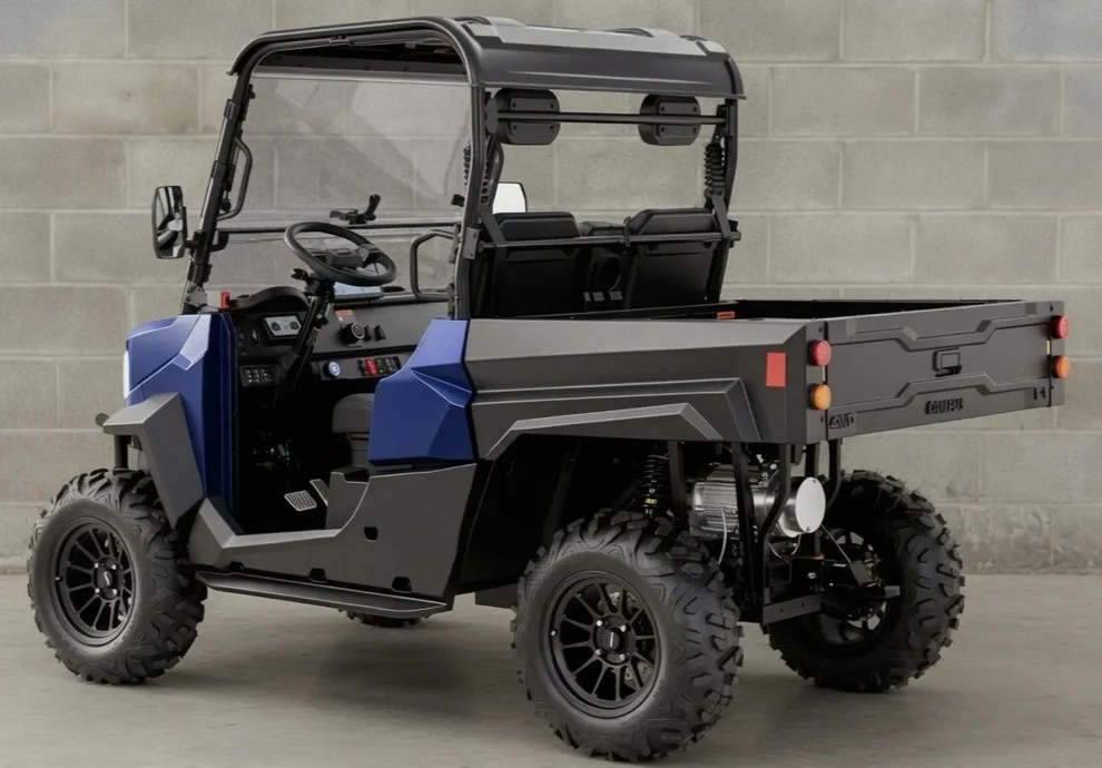 2026 Campus EV Model E1 4X4 72V Lithium Utility Vehicle Electric thumb 3