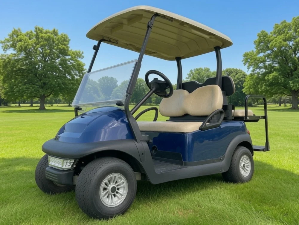 2018 Club Car End of Summer special! Like new NRTG Dark Blue Clu thumb 2