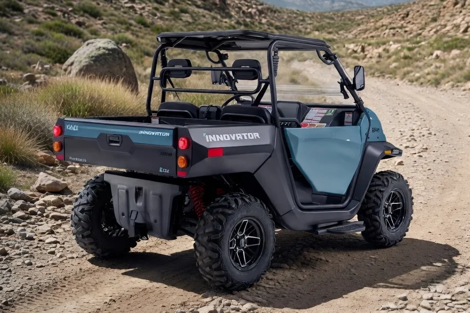 2026 Kandi Innovator E10k 72 Volt AWD Electric UTV W/Power St thumb 4