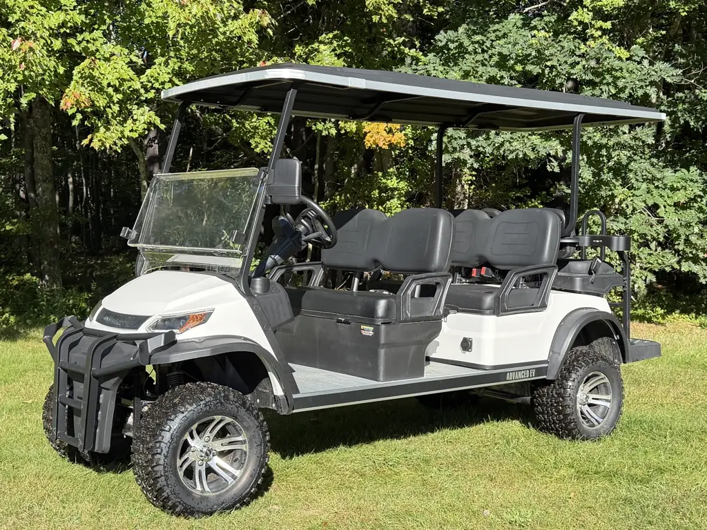2021 Advanced EV Just In! 2021 6 PASS LIFTED With NEW 135AH Lithium thumb 2
