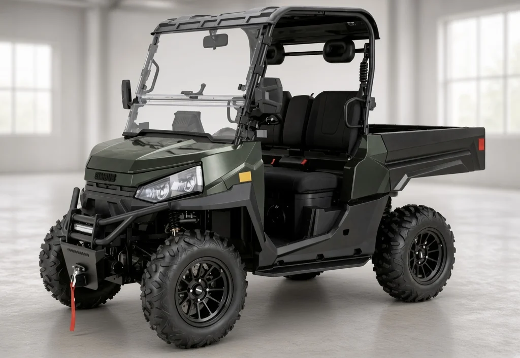 2026 Campus EV Model E1 4X4 72V Lithium Utility Vehicle Electric thumb 1