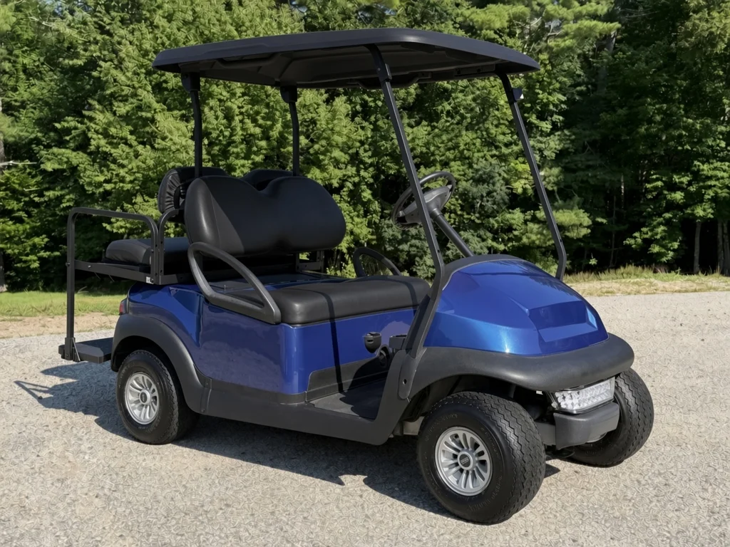 2018 Club Car End of Summer special! Like new NRTG Dark Blue on thumb 3