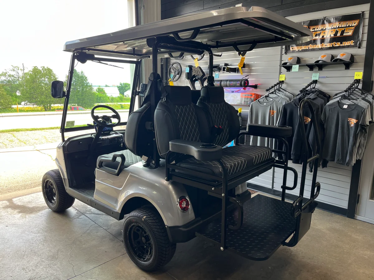 2025 Epic Carts E40 Metallic Silver thumb 3
