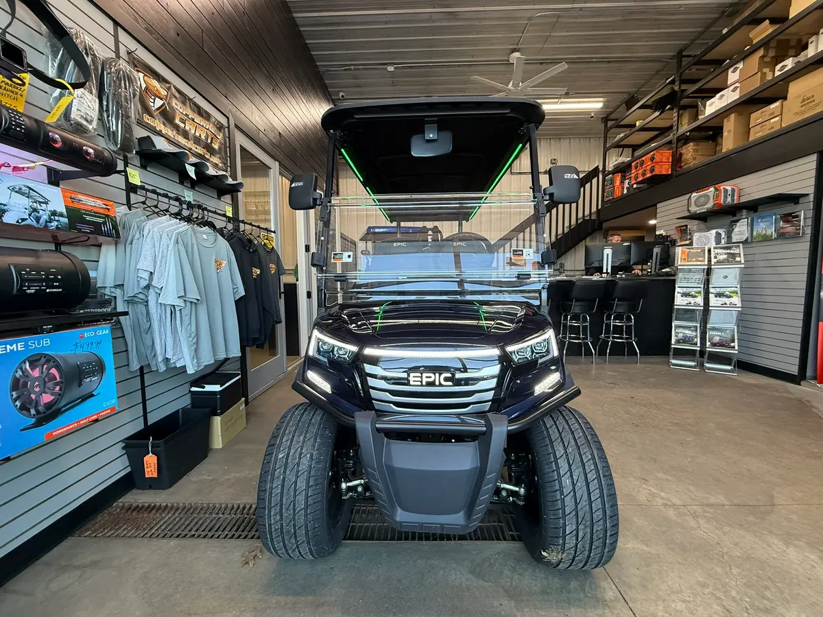 2026 Epic Carts E60FX Metallic Midnight thumb 2