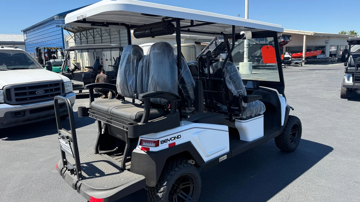 2026 Bintelli Beyond 6 SEATER LIFTED LOADED POWER STEERING SOUND BAR FULL LSV STREET LEGAL thumb 4