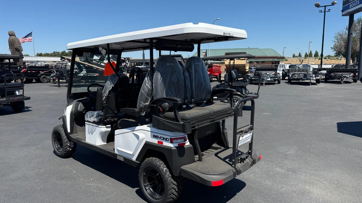 2026 Bintelli Beyond 6 SEATER LIFTED LOADED POWER STEERING SOUND BAR FULL LSV STREET LEGAL thumb 2