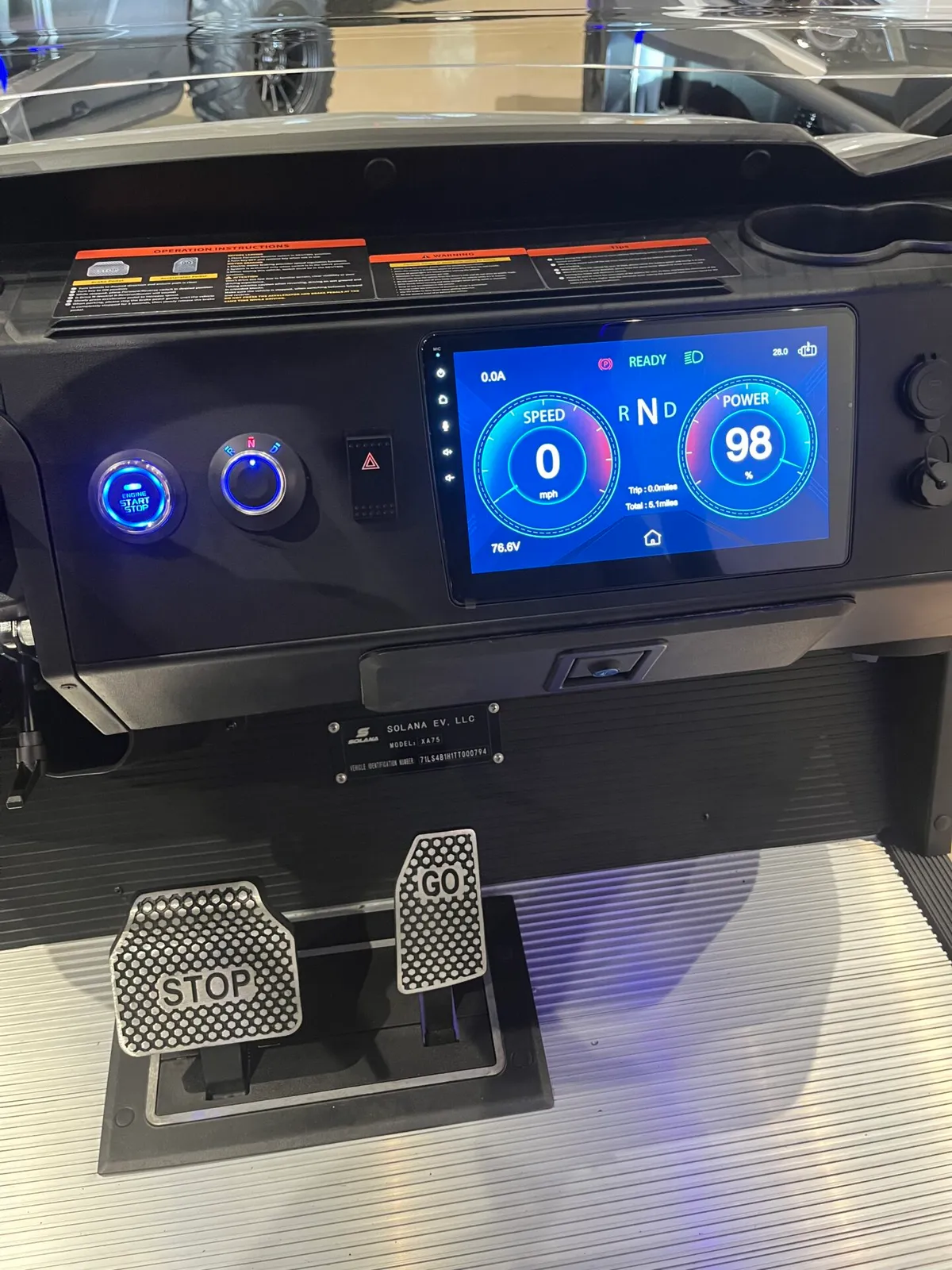 2026 Solana XA 4P 4P WITH 72V LITHIUM ION BATTERY, APPLE CARPLAY, LED, AND MORE! thumb 4
