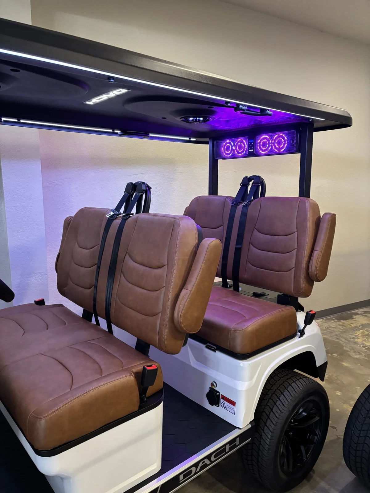 2025 DACH Apollo Electric Golf Cart 72Volt Lithium Cruise Control 4 Passenger thumb 4