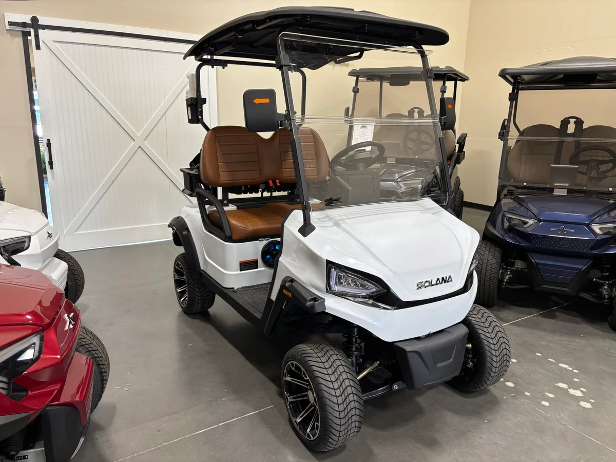 2026 Solana G 2 Seater Golf Cart Golf Course Ready thumb 2