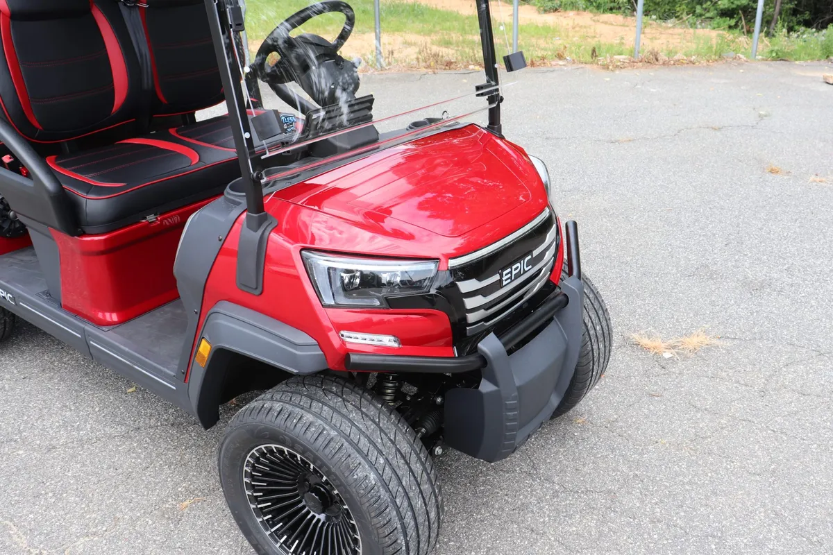 2026 Epic Carts E40FX Red thumb 3