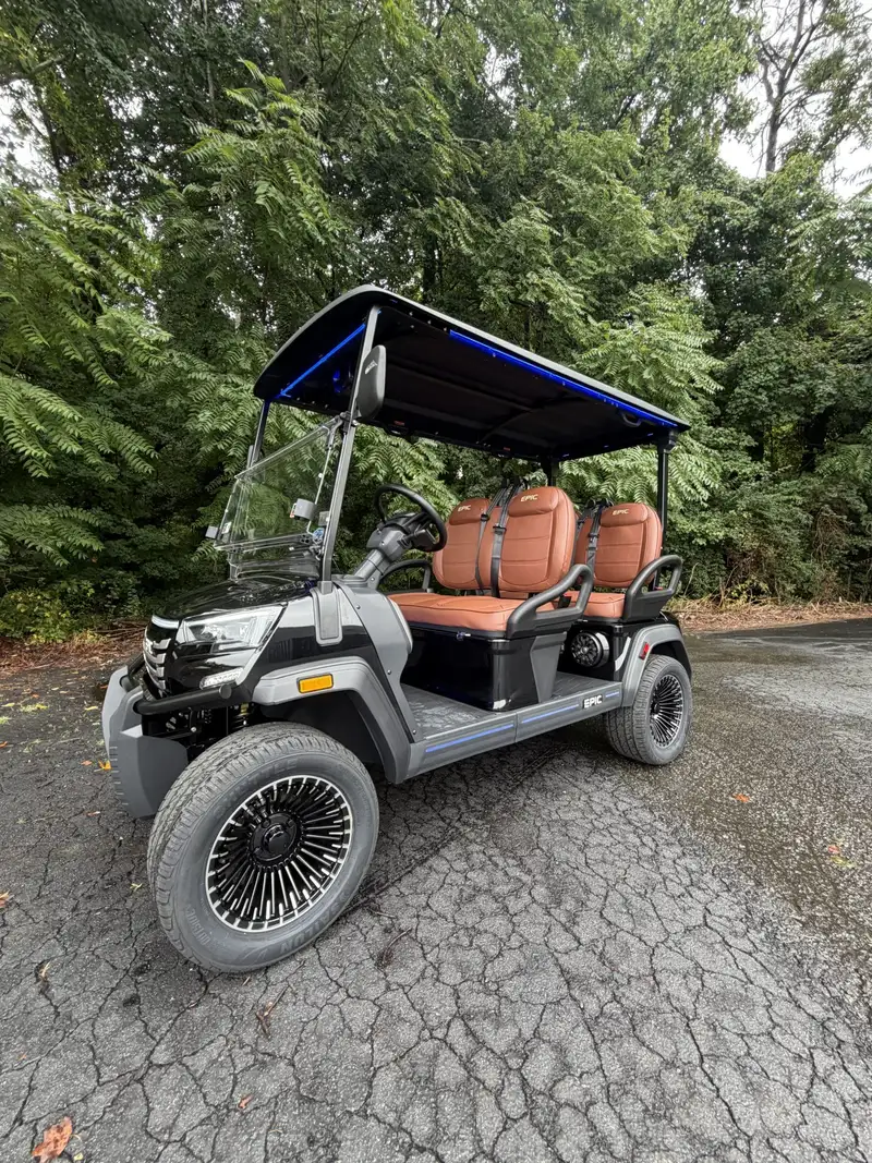 2026 Epic Carts E40FX Black thumb 3
