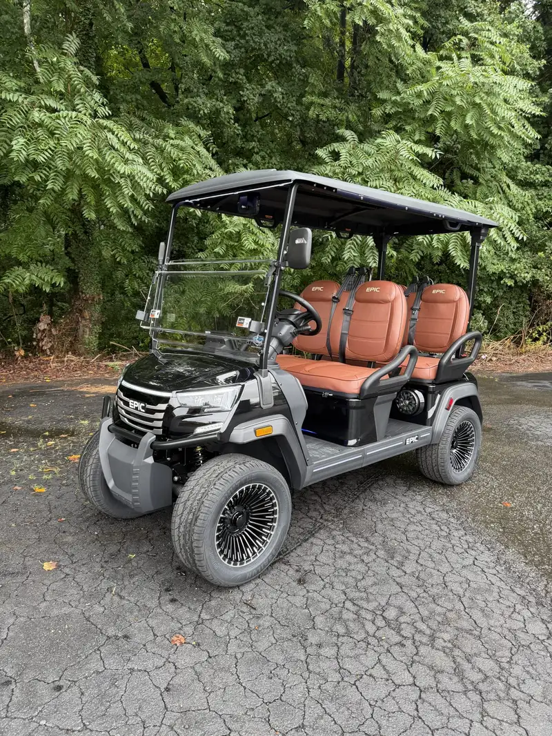 2026 Epic Carts E40FX Black photo 1
