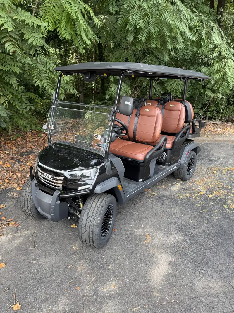 2026 Epic Carts E60FX Brenda Black thumb 2