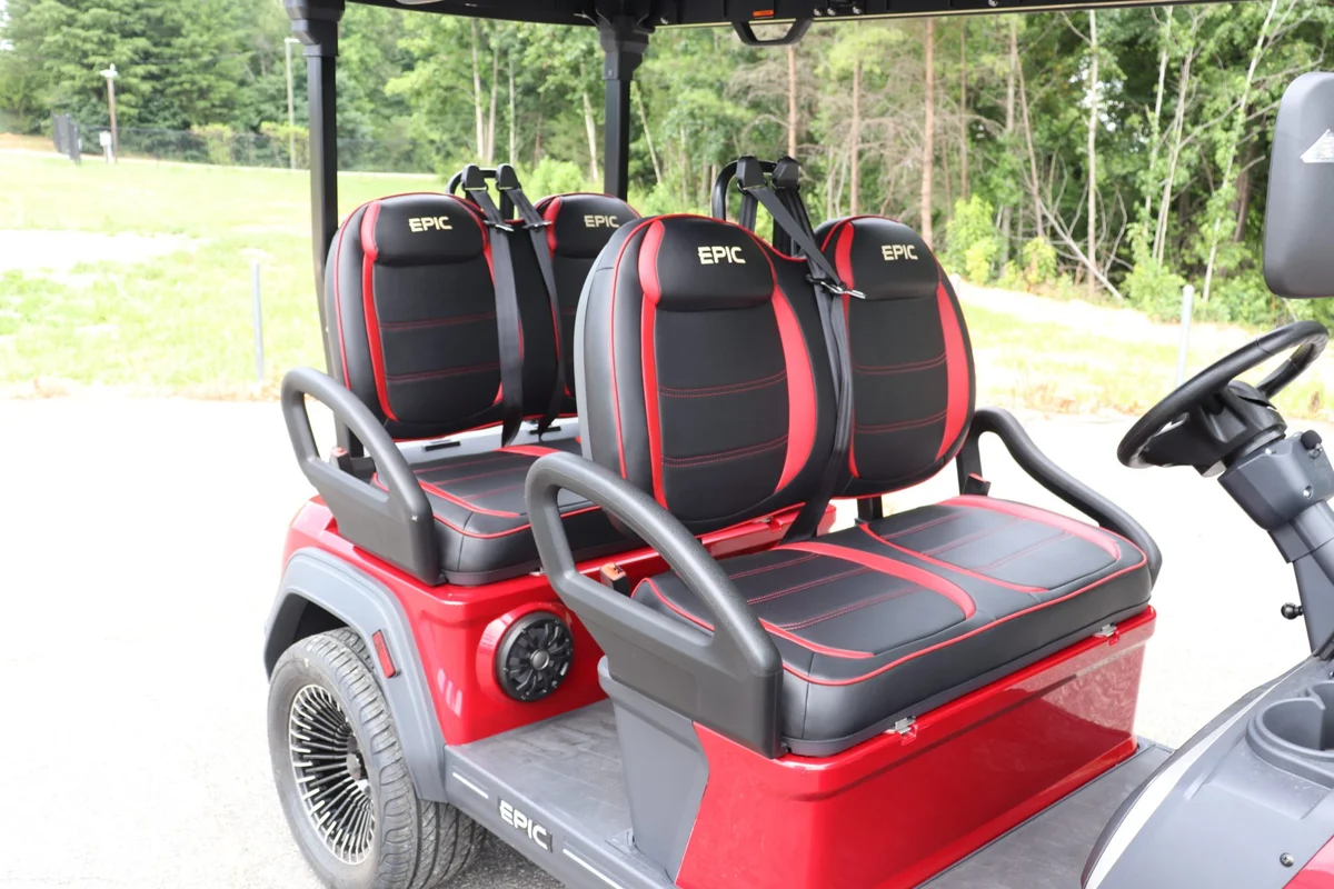 2026 Epic Carts E40FX Red thumb 4