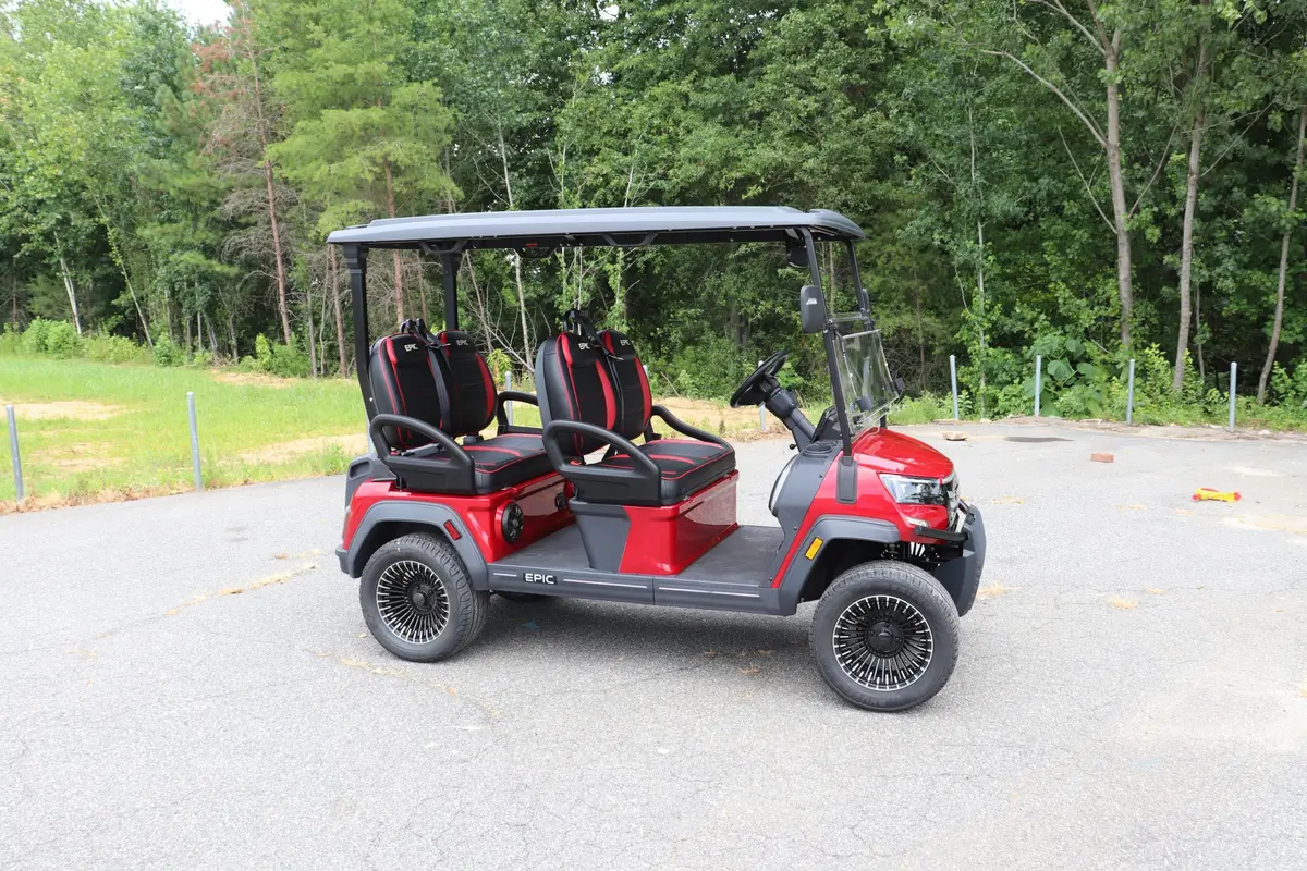 2026 Epic Carts E40FX Red thumb 2