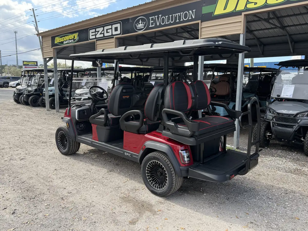 2026 Epic Carts E60FX RED thumb 2