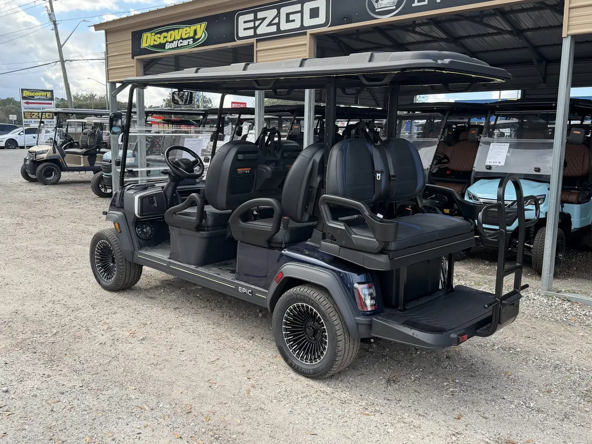 2026 Epic Carts E60FX Metallic Midnight thumb 2