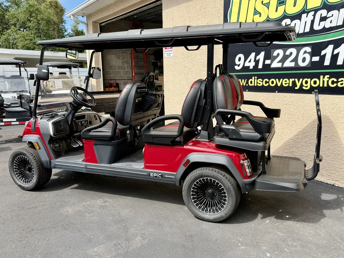 2026 Epic Carts E60FX RED thumb 2