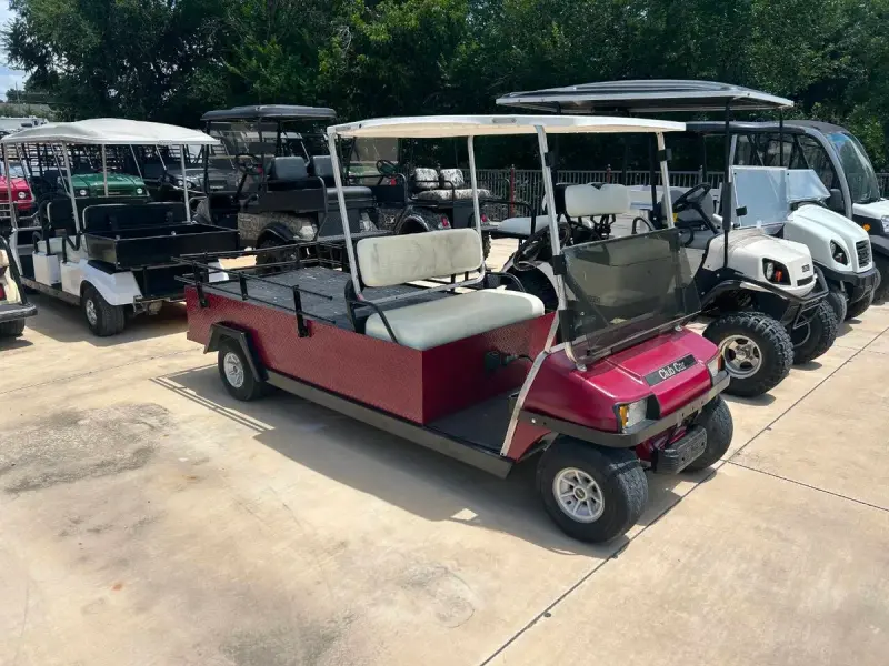 2002 Club Car Cargo Plus 6 Flatbed Electric FLA