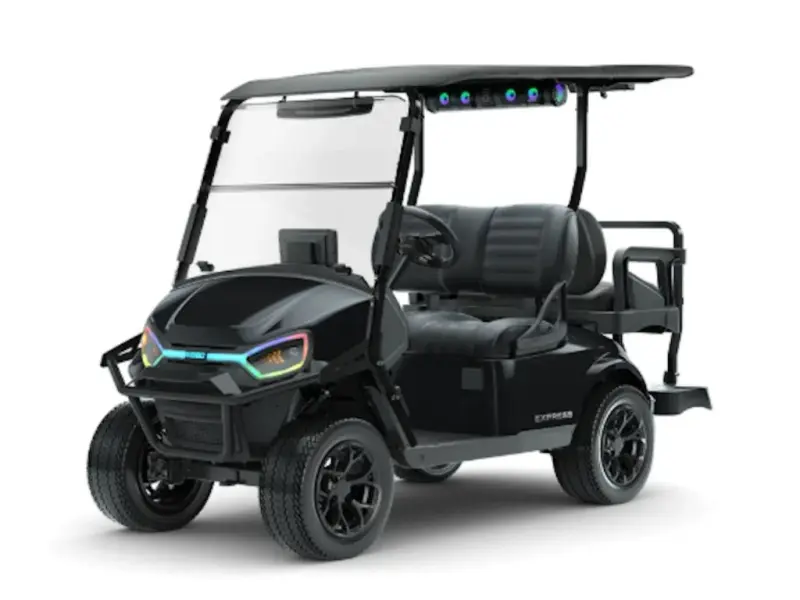 2026 E-Z-GO Express 4 Touring ST 13.5 Gas Black