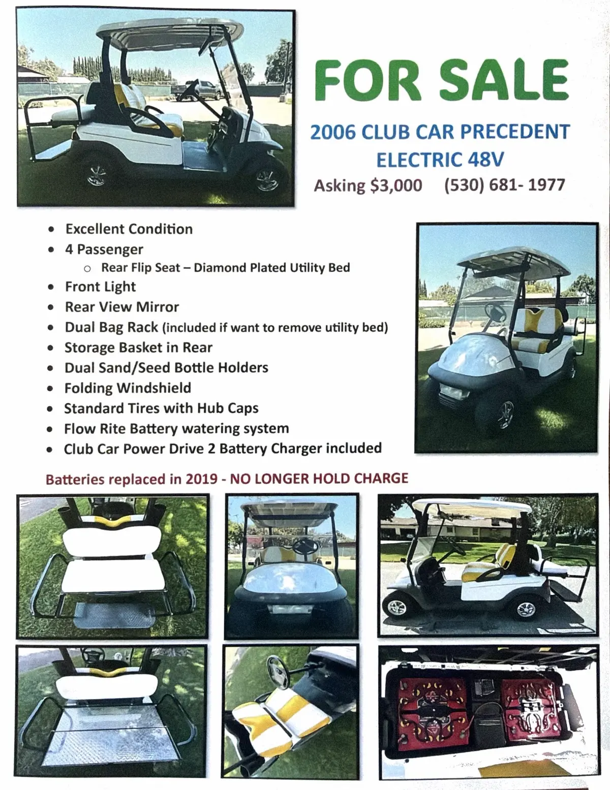 2006 Club Car Precedent Electric thumb 1