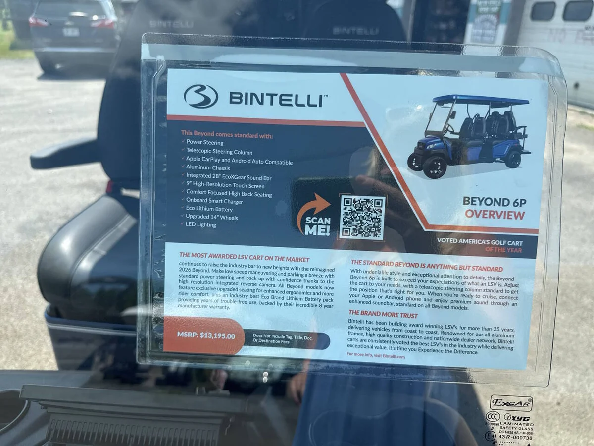 2026 Bintelli Beyond 6PR photo 20